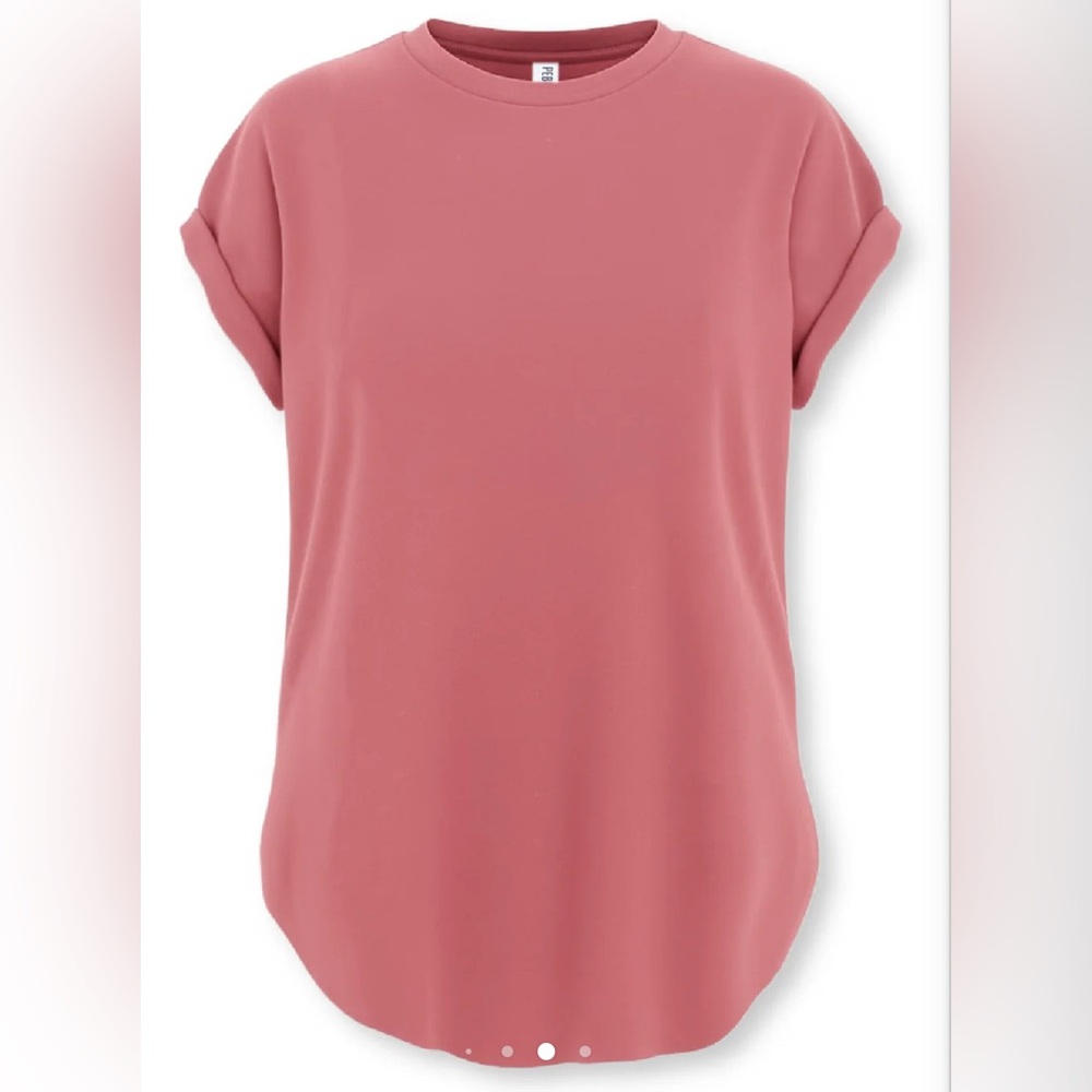 Pebby Forevee Women’s Small Vintage Red Side Slit Tee